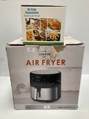 ASKYORS AIR FRYER MODEL AFT07501-GS INCLUDES AIR FRYER ACCESSORIES - LOCATION 8C.