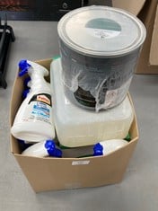 QUANTITY OF MISCELLANEOUS HOUSEHOLD ITEMS INCLUDING PATTEX.