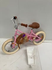 PINK CHILDREN'S BIKE WITH DUMMY SEAT JOYSTAR BRAND.