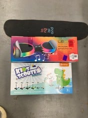 3 X CHILDREN'S ITEMS INCLUDING BESREY SCOOTER.