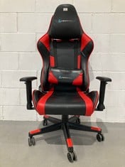 GAMING CHAIR NEWSKILL BLACK AND RED (DAMAGE).