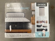 INTEX 64448, INFLATABLE MATTRESS WITH DURA-DEAM ULTRA PLUSH DELUXE HEADBOARD (P.V.P 98,95€).