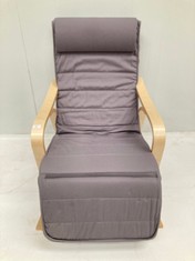 ROCKING CHAIR SONGMICS GREY COLOUR (P.V.P 100'70€).