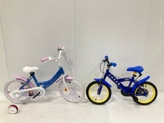 2 X CHILDREN'S BIKES INCLUDING DOG PATROL.