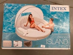 INTEX 58292EU - CREAM CANOPY INFLATABLE ISLAND - 199X150 CM ( P.V.P 116,89€).