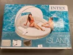 INTEX 58292EU - CREAM CANOPY INFLATABLE ISLAND - 199X150 CM ( P.V.P 116,89€).