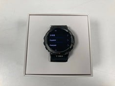 AMAZFIT T-REX 2 SMARTWATCH (ORIGINAL RRP - €229.90) IN BLACK. (WITH BOX AND CHARGER, SCREEN PITTED AND WITH SOME SCRATCHES) [JPTZ7647]