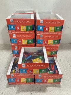 19 X RITTER SPORT CHOCOLATE MIX BBE - 31/08/24: LOCATION - B1