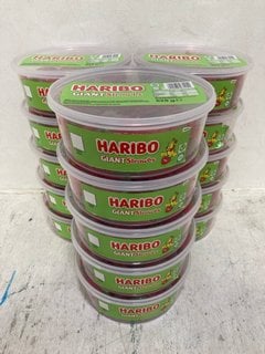 15 X HARIBO GIANT STRAWBERRIES BBE - 01/25: LOCATION - B1