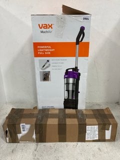 VAX MACH AIR MULTI-CYCLONIC UPRIGHT VACUUM CLEANER TO INCLUDE 2 IN 1 STICK VACUUM CLEANER WITH ECO MOTOR: LOCATION - B1