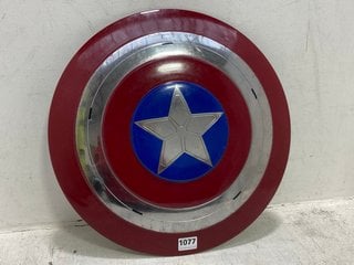 METAL CAPTAIN AMERICA'S SHIELD: LOCATION - B1