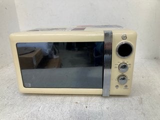 SWAN RETRO 800W CREAM MICROWAVE: LOCATION - B2