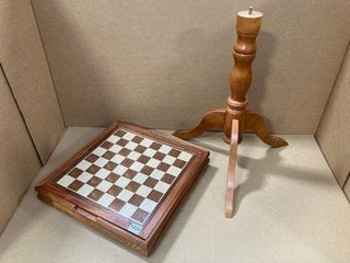 VEVOR CHESS & BACKGAMMON/CHECKERS TABLE: LOCATION - B2