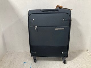 SAMSONITE SMALL FABRIC SUITCASE IN BLACK: LOCATION - B3