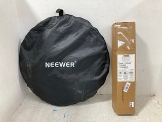 NEEWER POP UP BACKGROUND TO INCLUDE LIGHTWEIGHT TRIPOD WITH BAG: LOCATION - B3