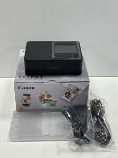 CANON SELPHY CP1500 PRINTER IN BLACK (WITH BOX AND MAINS POWER ADAPTER) [JPTM126780] THIS PRODUCT IS FULLY FUNCTIONAL AND IS PART OF OUR PREMIUM TECH AND ELECTRONICS RANGE