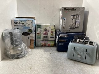 QTY OF ASSORTED KITCHEN ITEMS TO INCLUDE BREVILLE HOTCUP VARIABLE WATER DISPENSER & NINJA FOOD POWER NUTRI BLENDER 2 IN 1: LOCATION - A9