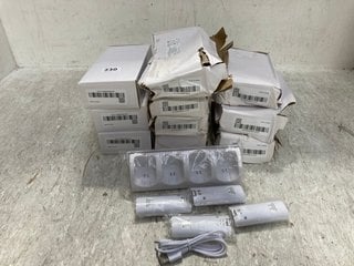 10 X BOXES OF BLUE LIGHT CHARGE STATIONS IN WHITE: LOCATION - A11