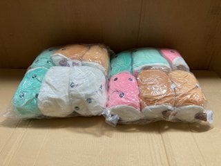 2 X PACK OF ASSORTED SQUISHMALLOW MINI PLUSHIES: LOCATION - A13