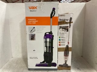 VAX MACH AIR POWERFUL VACUUM CLEANER TO INCLUDE BELDRAY 2 IN 1 STICK VACUUM CLEANER: LOCATION - B21