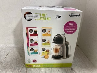 DELONGHI DOLCE GUSTO MINI ME COFFEE MACHINE STARTER KIT: LOCATION - B21