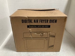 DIGITAL AIR FRYER OVEN MODEL: AF0 - 16D - RC3: LOCATION - B20