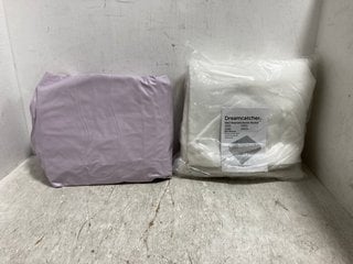 2 X ASSORTED ITEMS TO INCLUDE DREAM CATCHER FITTED WASHABLE ELECTRIC BLANKET: LOCATION - B16