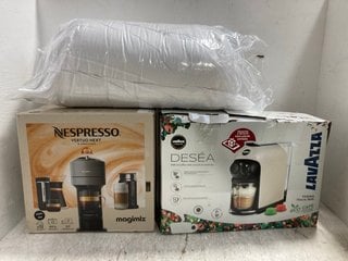 LAVAZZA DESEA ECO CAP COFFEE MACHINE TO INCLUDE NESPRESSO VERTUO NEXT & AEROCCINO 3 COFFEE MACHINE: LOCATION - B15