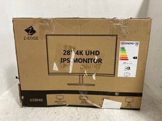 Z - EDGE 28'' 4K UHD IPS MONITOR MODEL: U28I4K - RRP - £199: LOCATION - B14