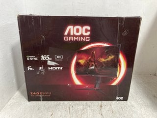 AOC GAMING SMOOTH GAMEPLAY 23.8'' GAMING MONITOR MODEL: 24G2SPU - RRP - £175: LOCATION - B14