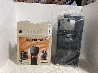 NESPRESSO VERTUO NEXT & AEROCCINO 3 COFFEE MACHINE - RRP - £200 TO INCLUDE 3 DRAWER MESH ROLLING CART IN BLACK: LOCATION - B14