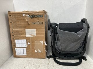 INGLESINA SKETCH CHILDRENS STROLLER TO INCLUDE MAXI COSI FOLD DOWN CHILDRENS STROLLER IN BLACK: LOCATION - B11