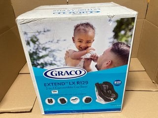 GRACO EXTEND LX R129 2 IN 1 CONVERTIBLE CHILDRENS CAR SEAT: LOCATION - B3