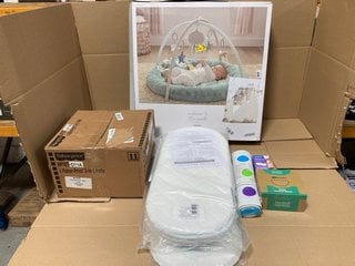 QTY OF ASSORTED CHILDRENS ITEMS TO INCLUDE BAMBOO BABY SUCTION BOWL , FISHER PRICE 3 IN 1 POTTY: LOCATION - B3