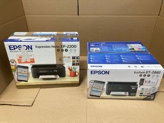 2 X ASSORTED EPSON EXPRESSION HOME AND ECOTANK HOME PRINTERS: LOCATION - B2