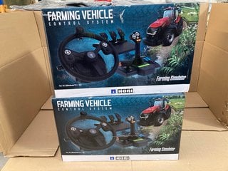 2 X HORI FARMING SIMULATOR CONTROL SYSTEMS - RRP - £200: LOCATION - B1