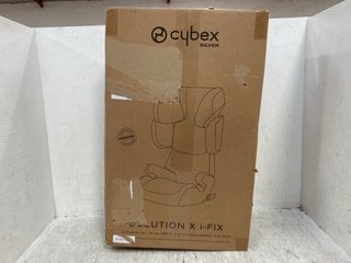 CYBEX SILVER SOLUTION X - FIX CHILDRENS HIGH BACK CAR SEAT - RRP - £174: LOCATION - C3