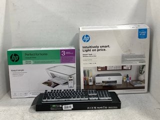 3 X ASSORTED ELECTRICAL ITEMS TO INCLUDE HP SMART TANK 5105 WIRELESS ALL IN ONE PRINTER: LOCATION - C6