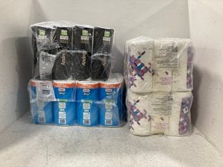 4 X ASSORTED MULTIPACKS OF HYGIENE ROLLS: LOCATION - C7