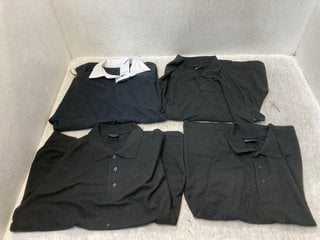 QTY OF RTX PRO WORK SHIRTS IN BLACK SIZES - M TO INCLUDE FRONT ROW & CO FR001 T-SHIRT IN BLACK SIZE - L: LOCATION - A1