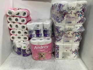 QTY OF ASSORTED MULTIPACKS OF HYGIENE ROLLS: LOCATION - C9