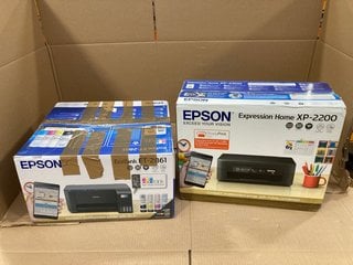 EPSON ECOTANK ET - 2861 HOME PRINTER TO INCLUDE EPSON EXPRESSION HOME XP - 2200 HOME PRINTER: LOCATION - C10