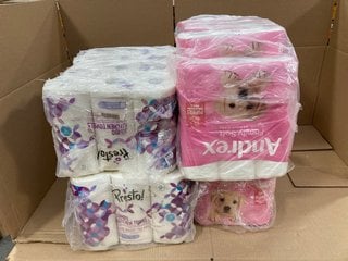 QTY OF ASSORTED MULTIPACKS OF HYGIENE ROLLS: LOCATION - C10