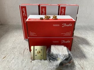 5 X DANFOSS HP15 2 PORT SHOE VALVE H-SERIES MOTORISED VALVE: LOCATION - A3