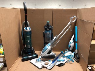 QTY OF ASSORTED VACUUM CLEANERS AND FLOOR MOPS: LOCATION - AR4