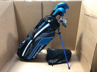 STRATA 16 PIECE MEN'S GOLF CLUB AND BAG SET: LOCATION - AR5