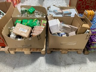 PALLET OF ASSORTED DRINKS TO INCLUDE 7UP LEMON AND LIME 330ML CANS & SPARKLING ICE ORANGE MANGO FLAVOURED SPARKLING WATER - BBE: MAY 2024: LOCATION - A2 (KERBSIDE PALLET DELIVERY)