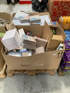 PALLET OF ASSORTED ITEMS TO INCLUDE ELECTRIC SPRAY GUN & COCO AND COIR COCOGROW+ SEED AND CUTTING COMPOST: LOCATION - A2 (KERBSIDE PALLET DELIVERY)