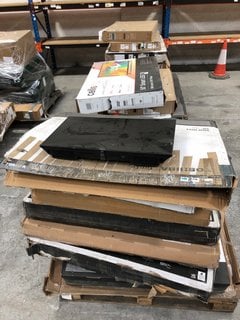 (COLLECTION ONLY) 3 X PALLETS OF ASSORTED SPARE AND REPAIR TVS (MAINBOARDS REMOVED): LOCATION - B5