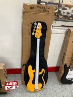 MARK BASS YELLOW PB 4-STRING BASS GUITAR - RRP: £279: LOCATION - A1